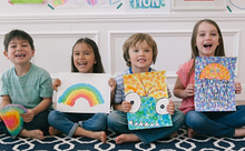 Load image into Gallery viewer, Do A Dot	Rainbow Markers 6pk &amp; ABC 123 Activity Book
