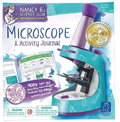 Educational Insights Nancy B's Microscope & Activity Journal