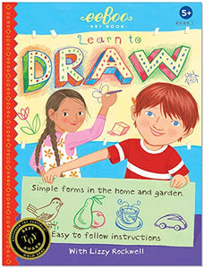 eeBoo Learn to Draw Book & Pencil Set