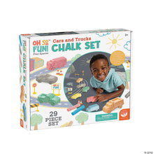 Load image into Gallery viewer, Oh So Fun! Cars and Trucks Chalk Set
